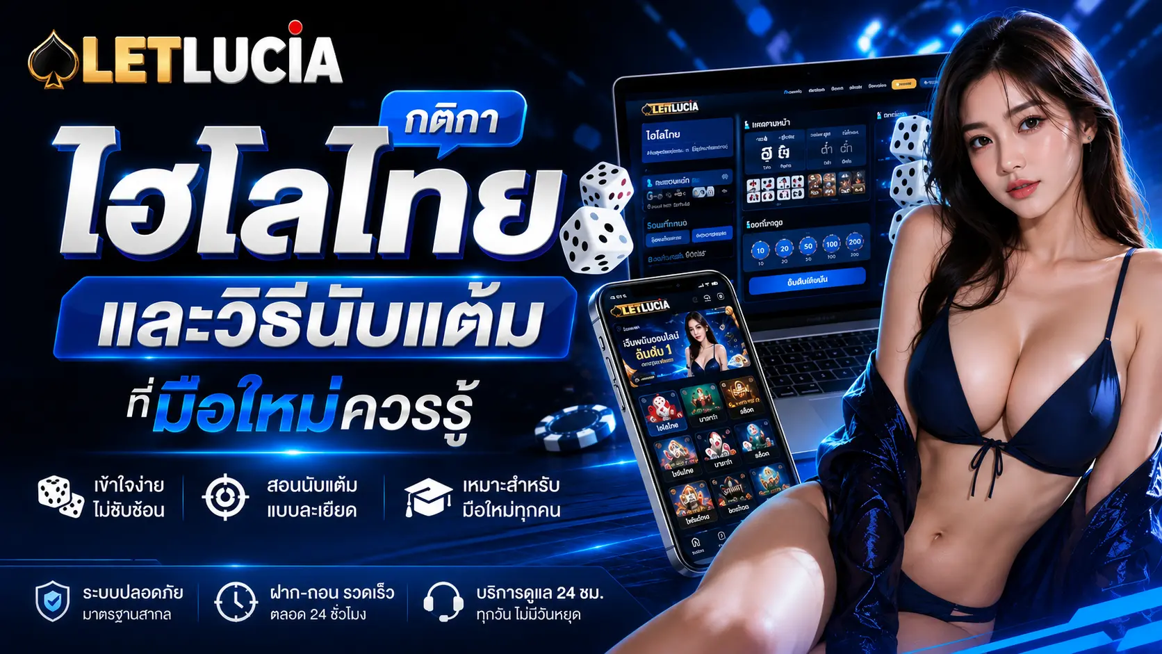 กติกาไฮโลไทยและวิธีนับแต้มที่มือใหม่ควรรู้